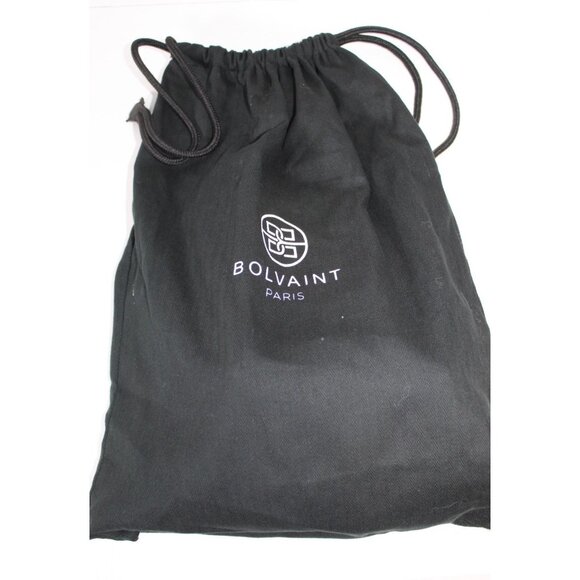 Bolvaint Paris Aurore Black Leather Bag Auer Collection Hexagon Fun NWT - Picture 8 of 13